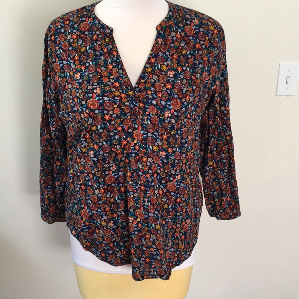 Soft Floral Tunic